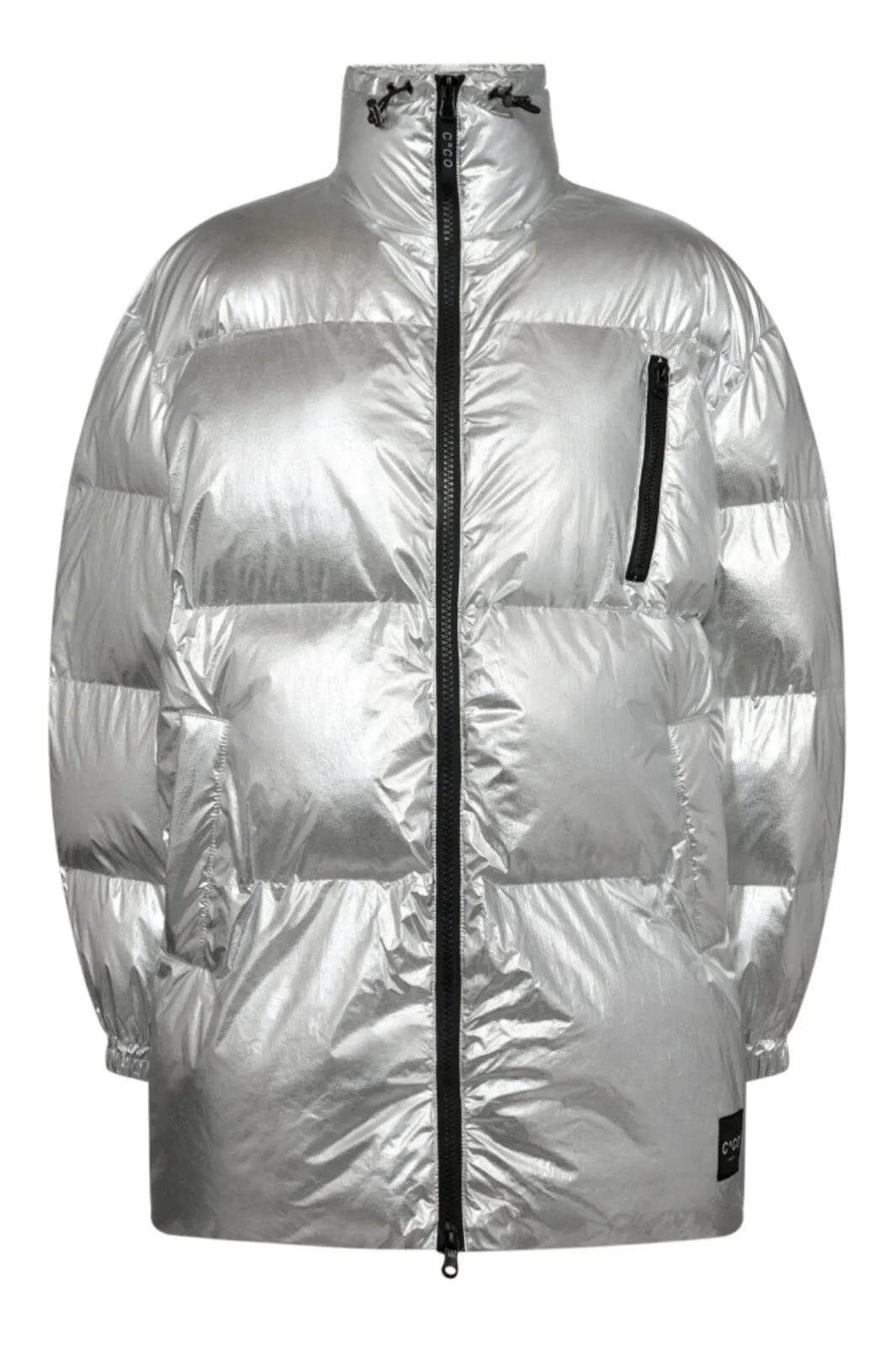 Co´couture - Metalcc Puffer Jacket 30125 - 930 Silver