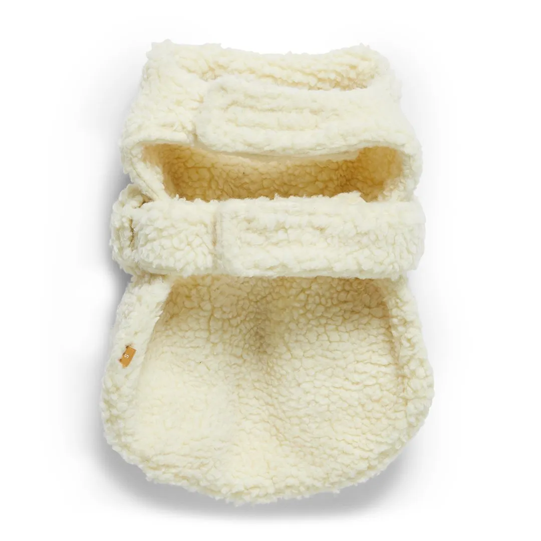 Teddy Dog Coat - Vanilla