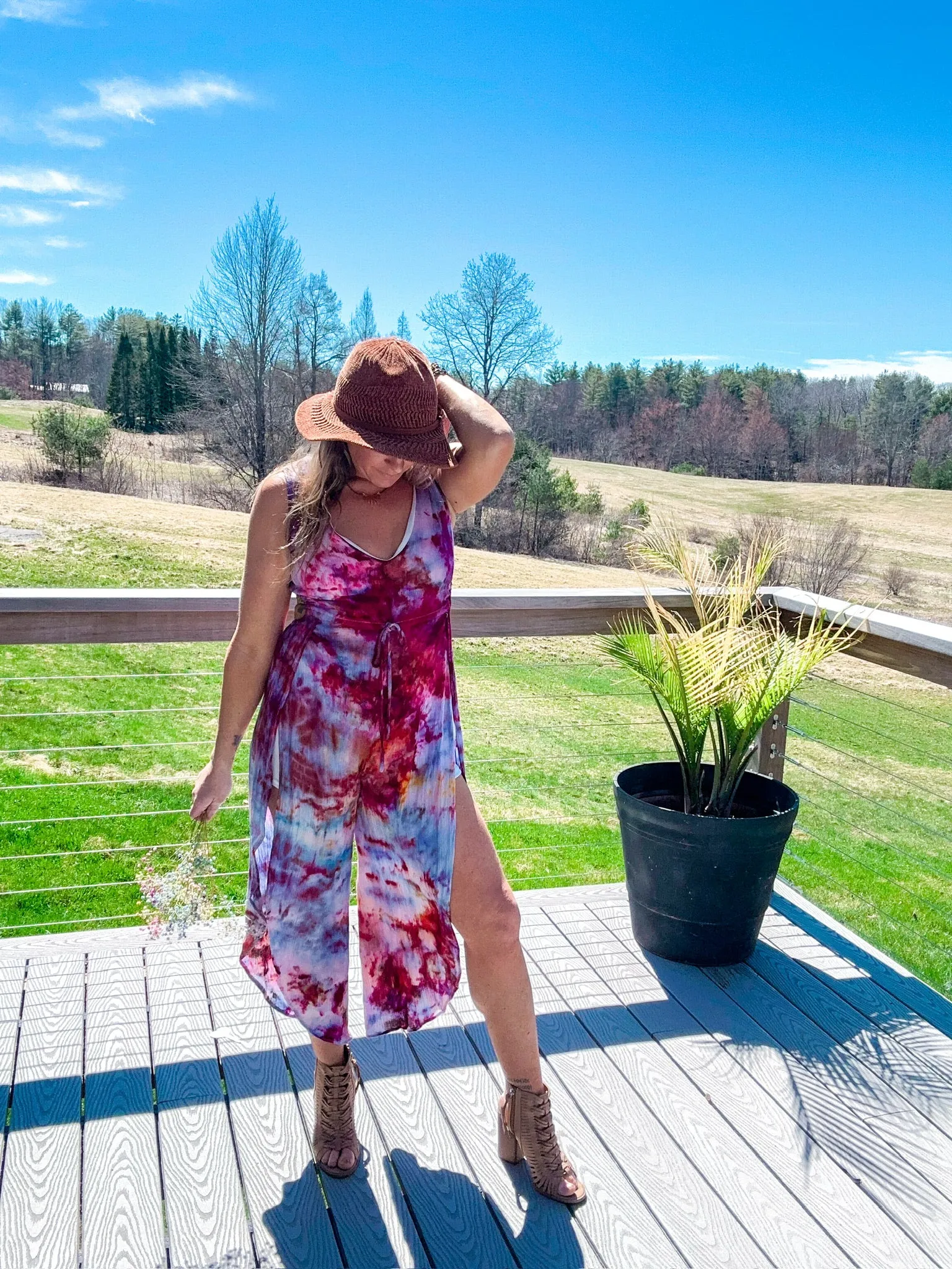 Tie Dye Flow Jumpsuit